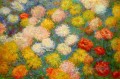 Chrysanthemen Claude Monet impressionistische Blumen